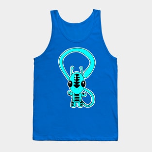 Art Lifeform: Blue Tank Top